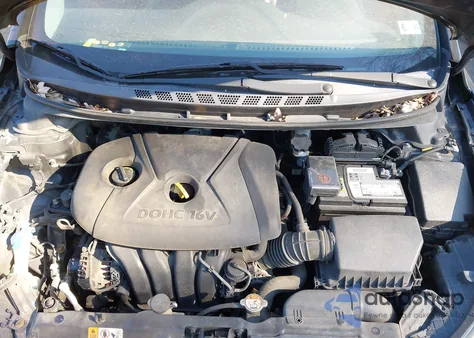 2013 Hyundai Elantra Limited z USA, uszkodzony, nr VIN 5NPDH4AE5DH213935